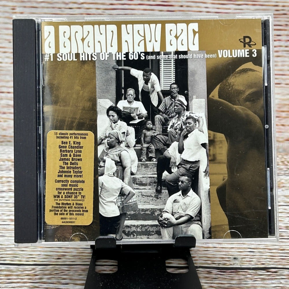 A Brand New Bag Vol 3 Soul Hits of the 60s CD 1997 Relativity 88561-1611-2